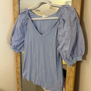 Small periwinkle shirt